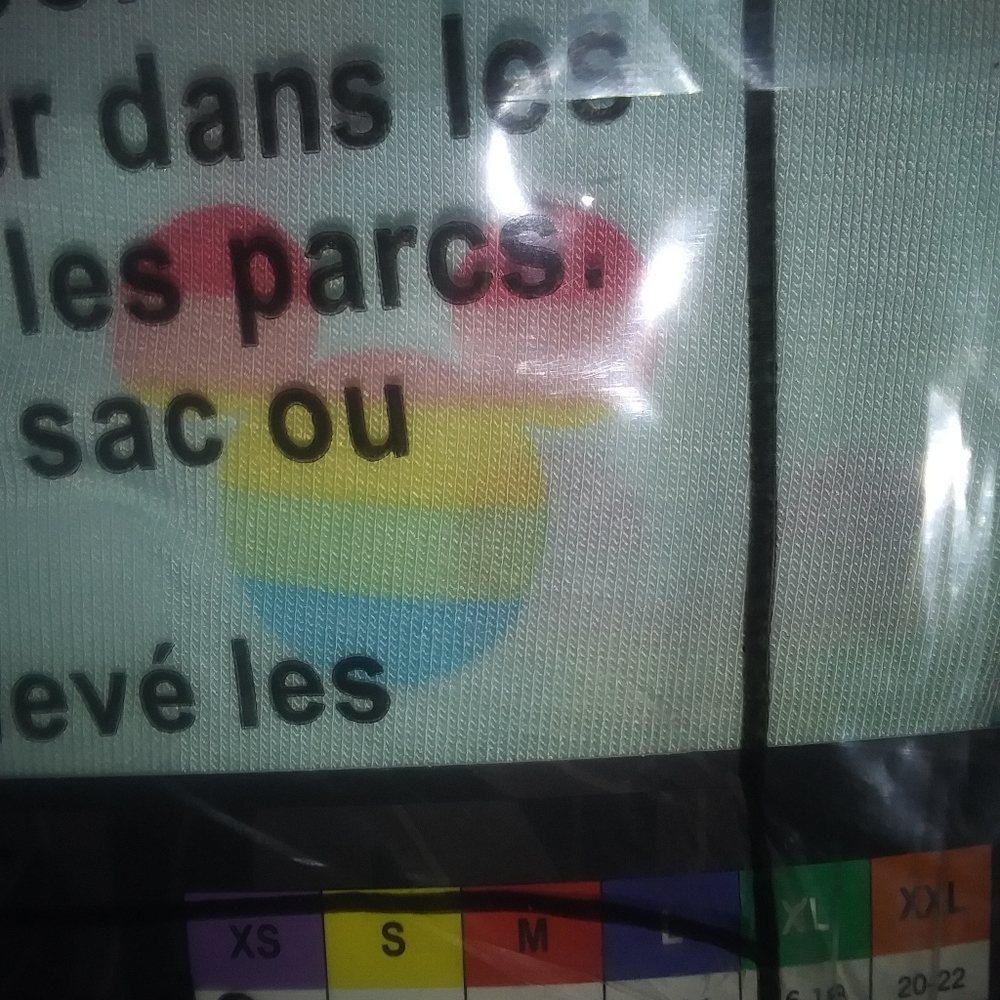 Disney pajama shorts set with pockets size large new - Picture 9 of 12